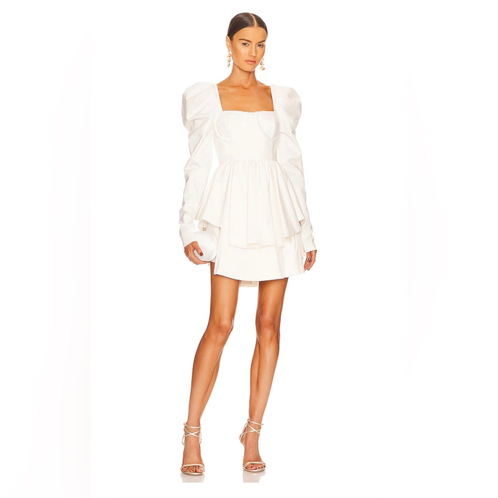 Selkie The Boleyn Dress in Ivory